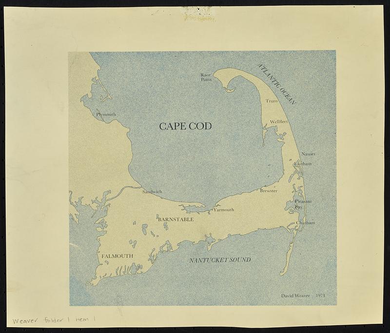 Cape Cod, created by David J. Weaver in 1974 and housed in the Leventhal Center collections